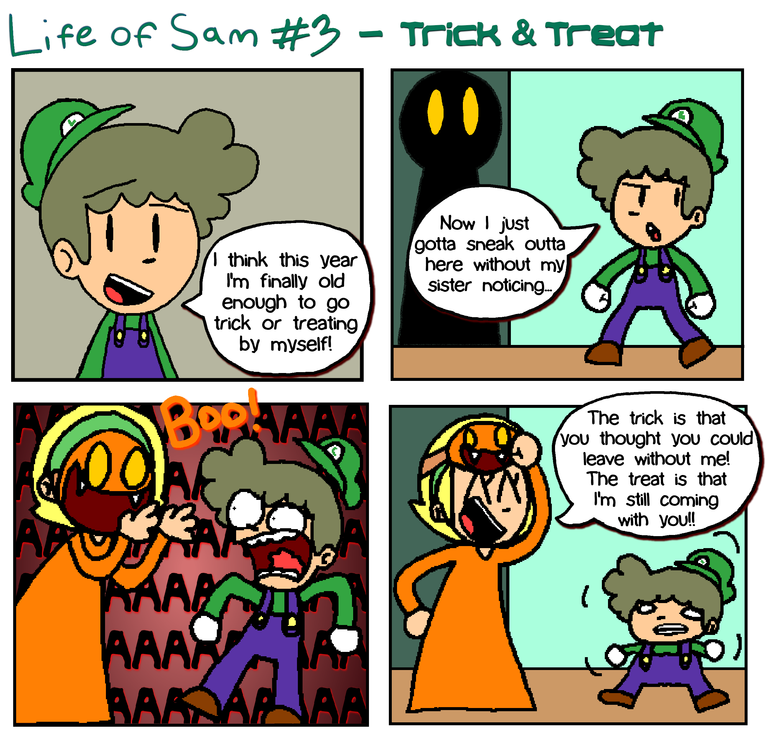 Comic #3 - Trick & Treat