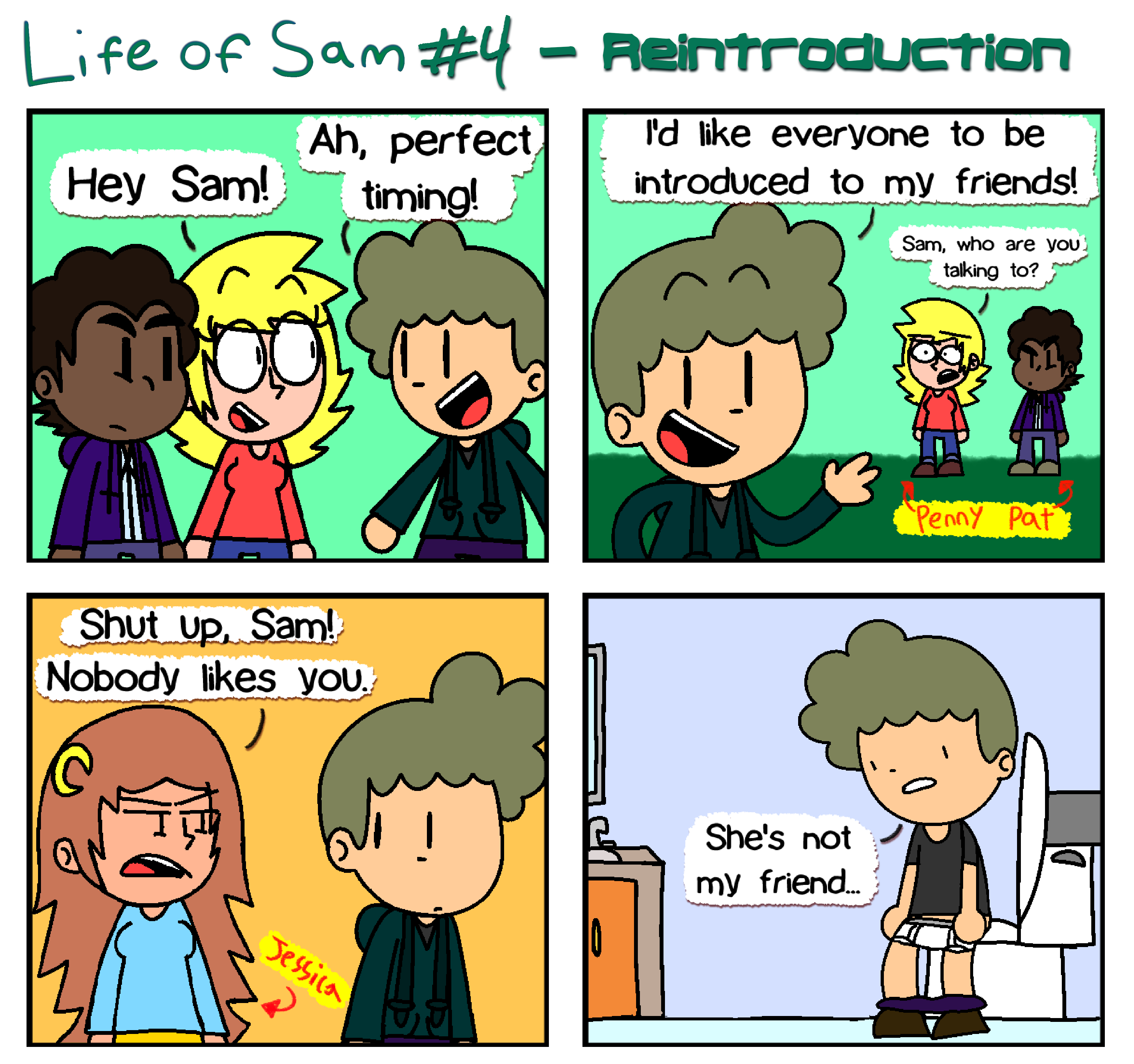 Comic #4 - Reintroduction