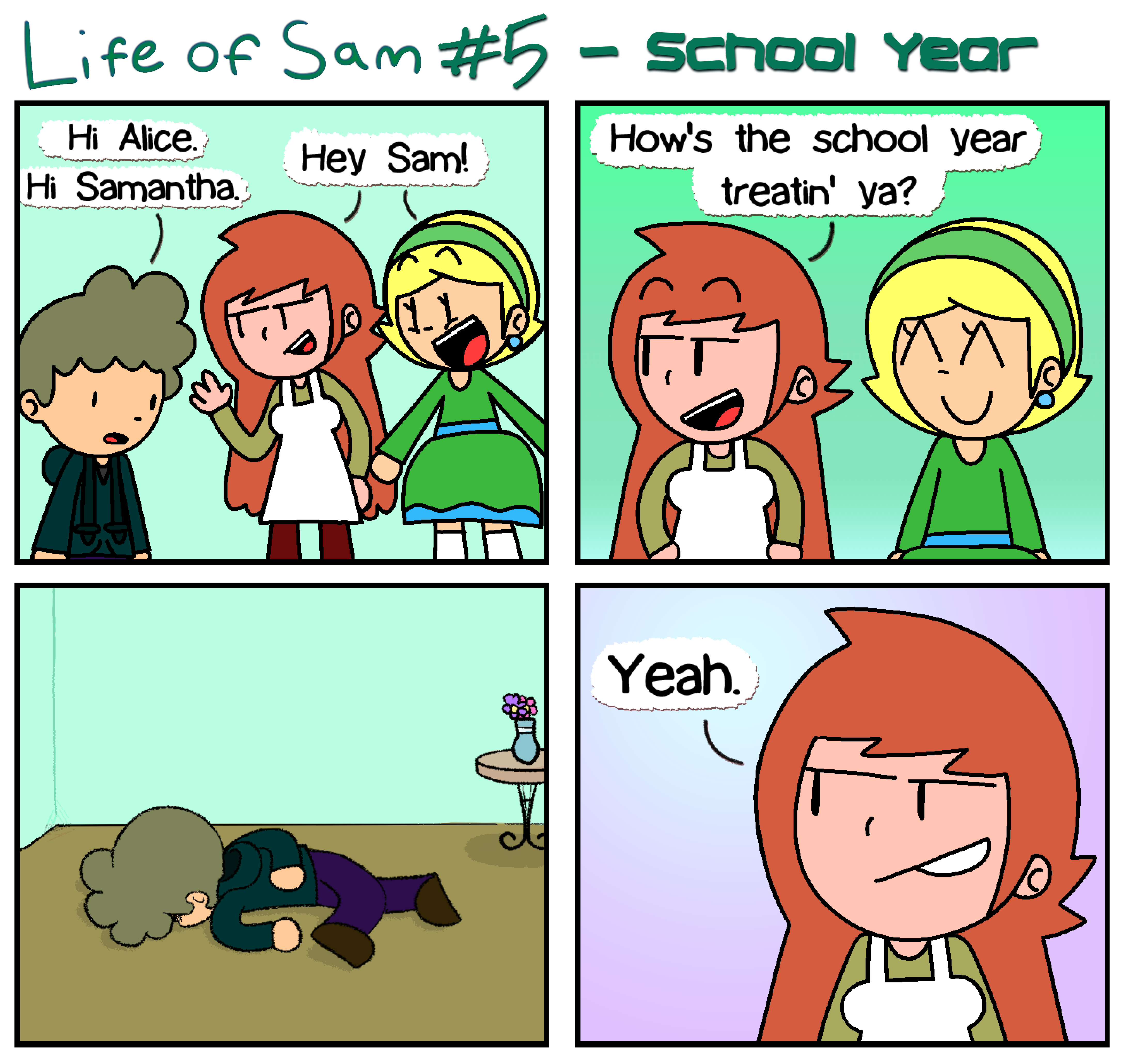 Comic #5 - School Year