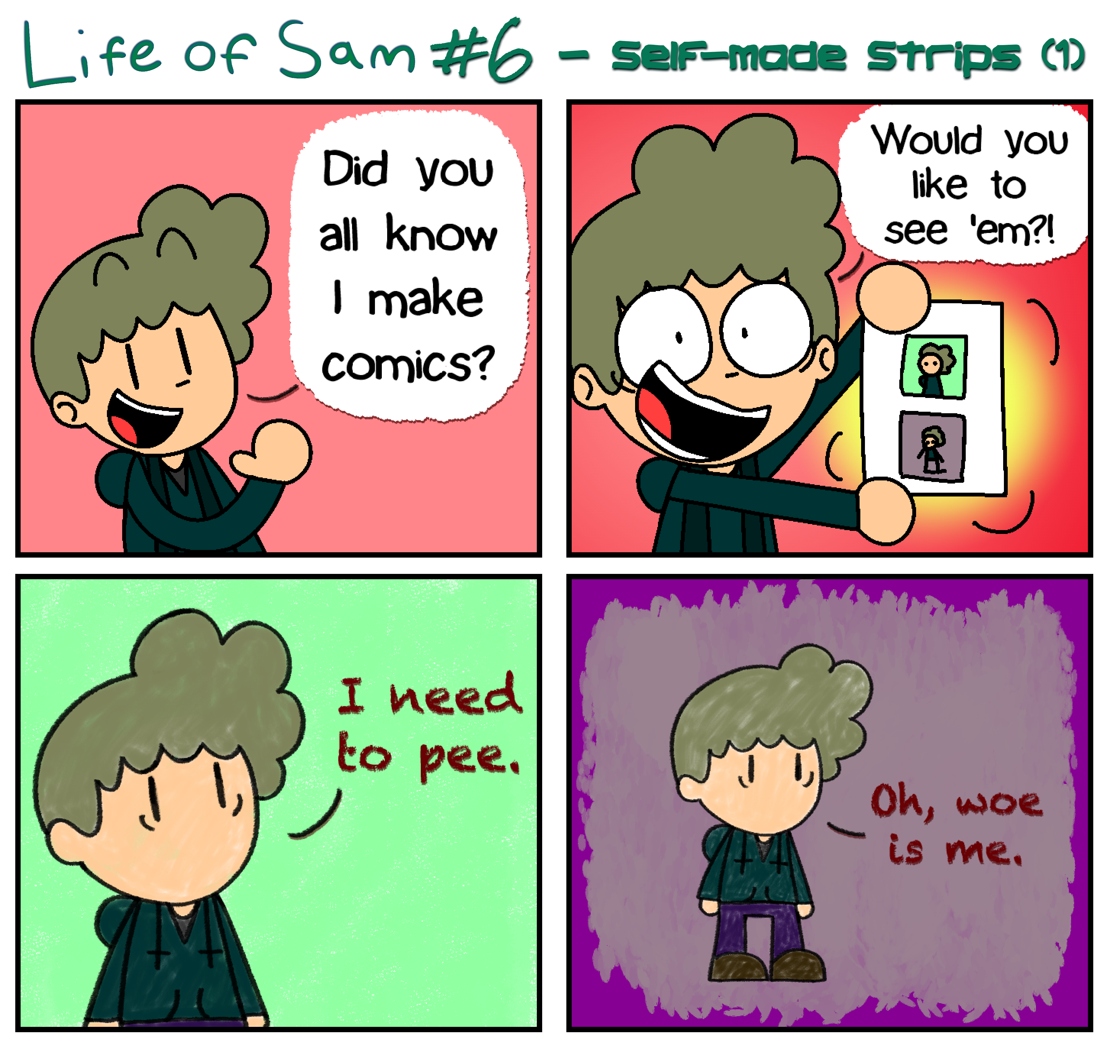 Comic #6 - Self-made Strips (1)